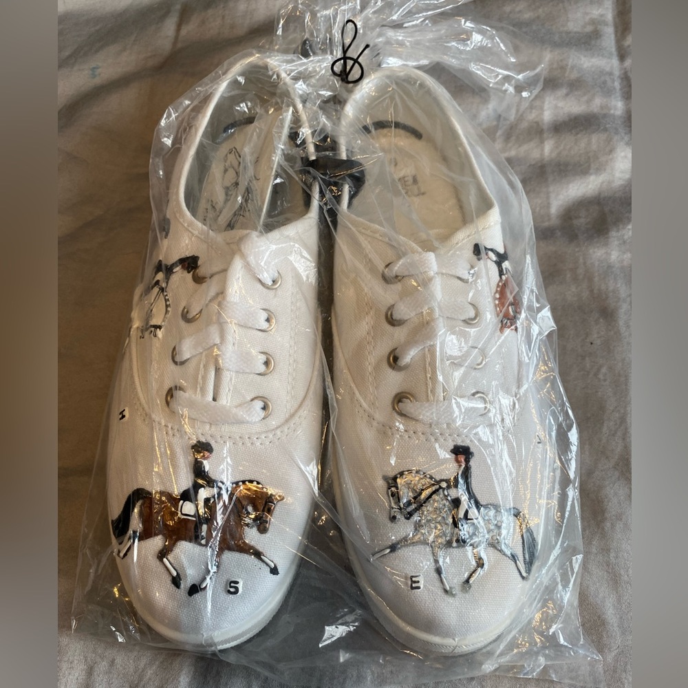 New women’s custom Time and Tru horse-equestrian shoes size 8